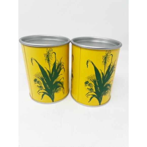 2x TRADER JOE'S Can of Corn Scented Candle Cornbread Scent 9oz Soy Wax Lead Free - Picture 6 of 8